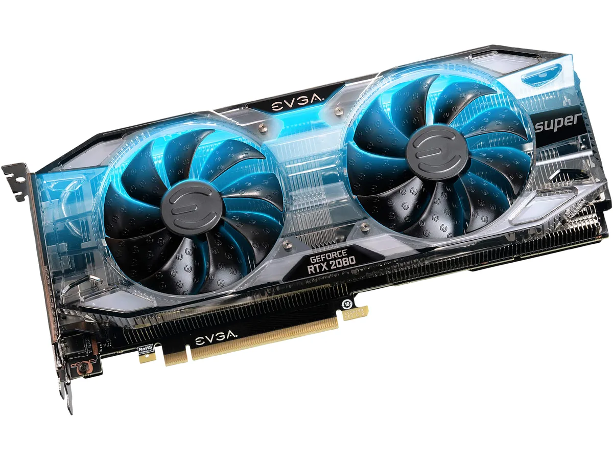 EVGA EVGA 08G-P4-3182-KR GeForce RTX 2080 SUPER 8GB GDDR6 graphics card — product photo
