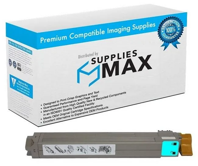 SuppliesMax SuppliesMax Cyan Toner Cartridge 44844511 10000 Pages — product photo