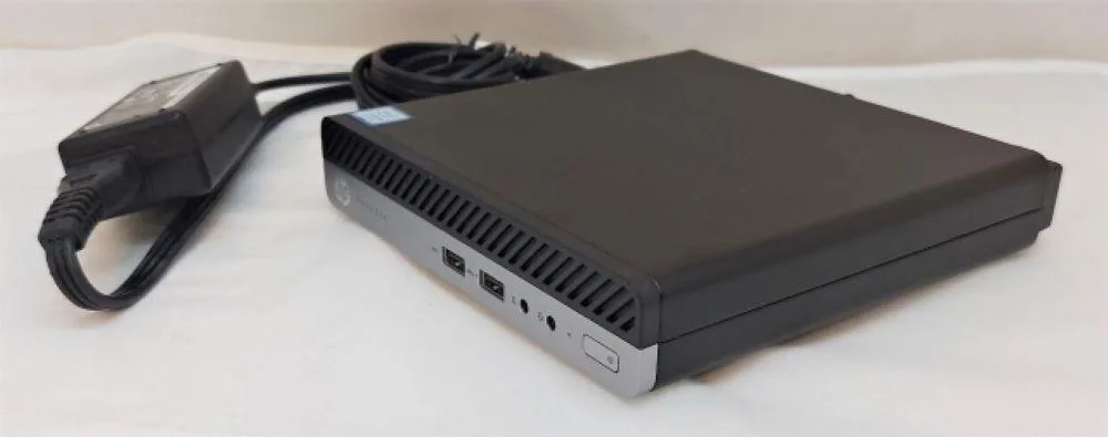 HP HP 400 G5 Micro Desktop i5-9500T 2.2GHz 16GB DDR4 256GB NVME Windows 11 Pro desktop PC — product photo