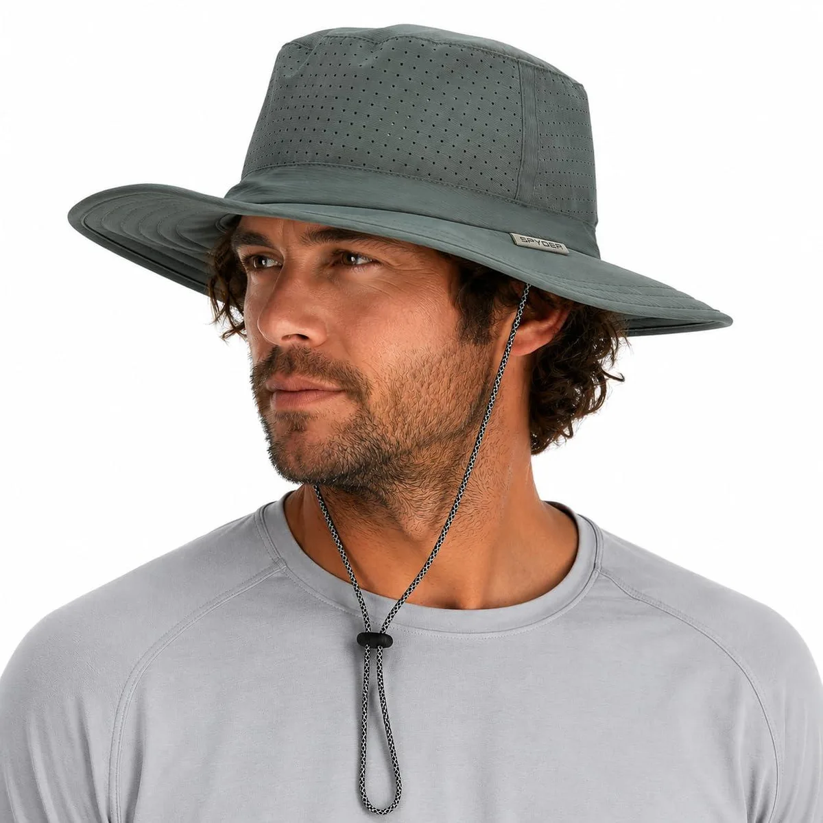  Spyder M SPYDER BOONIE HAT Spruce Green One Size UPF 50+ — product photo