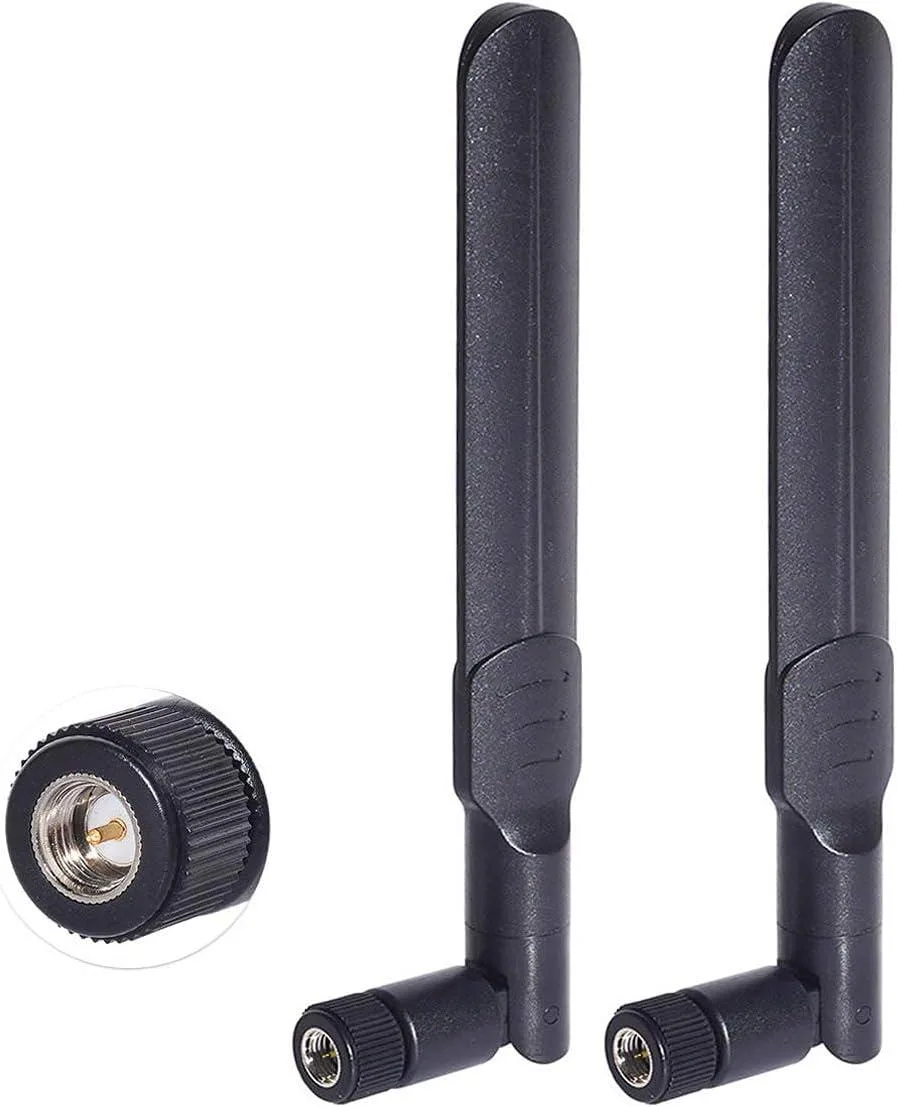 BFKK BFKK Dual Band WiFi 2.4/5.8 GHz 8dBi SMA Male Antenna 2-Pack — product photo