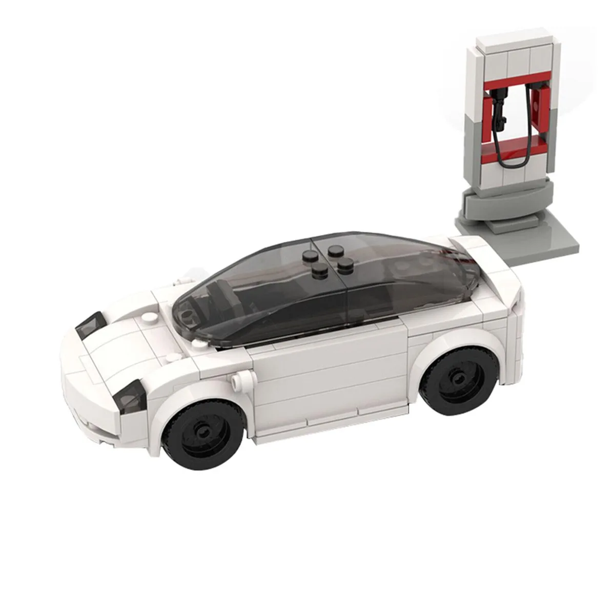 ZITIANYOUBUILD ZITIANYOUBUILD Electric Vehicle Car Model 185 Pieces MOC Educational Building Set — product photo