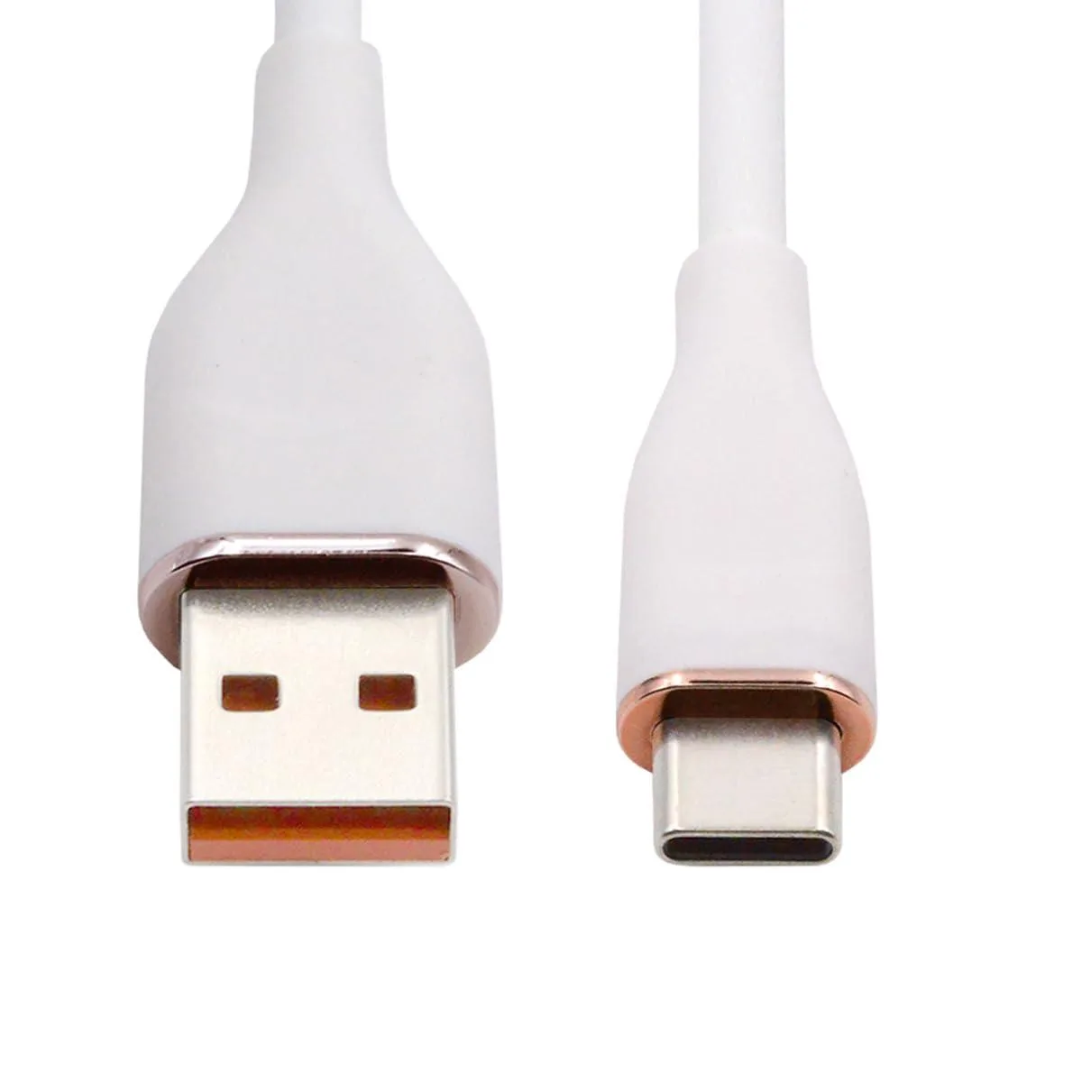 Fervit Fervit USB-A to USB-C cable 2 m white 65 W USB 2.0 480 Mbps 25000 bends — product photo