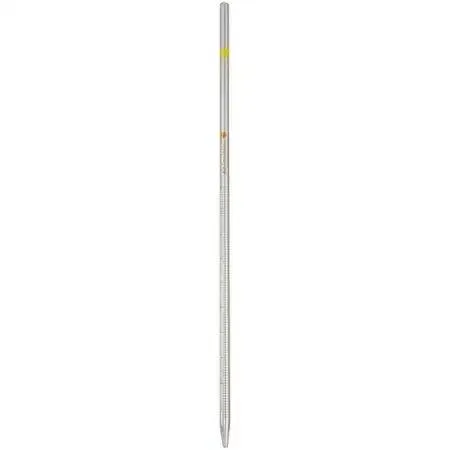 Value Brand Value Brand 1 mL Glass Volumetric Pipette Class A Yellow Band Pk12 — product photo