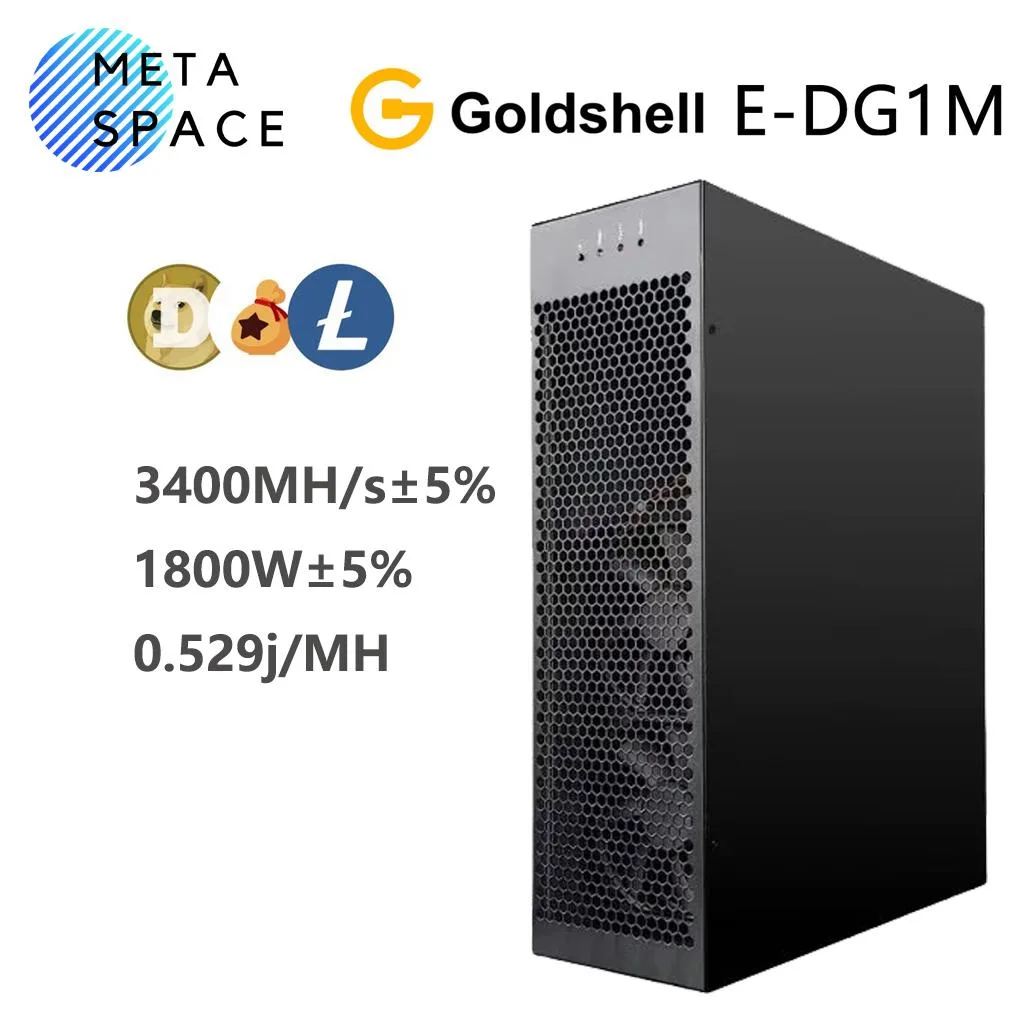 AFRNDK AFRNDK Gold-shell Echo E-DG1M 3.4Gh/s 1800W mining hardware — product photo