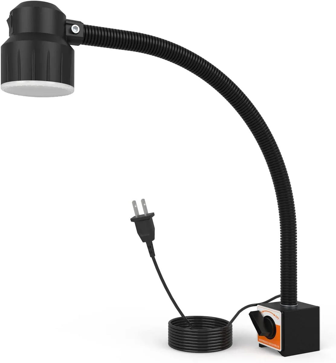 BFKK 12 W gooseneck work light with magnetic base and 35 LEDs