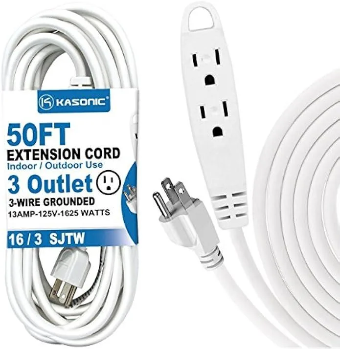 TAURKENAM TAURKENAM 50 ft 3-outlet extension cord 13 A 125 V 1625 W — product photo