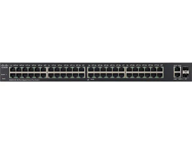 Cisco Systems, Inc. Cisco Systems, Inc. SG220-50-K9-NA 48-port Gigabit network switch — product photo
