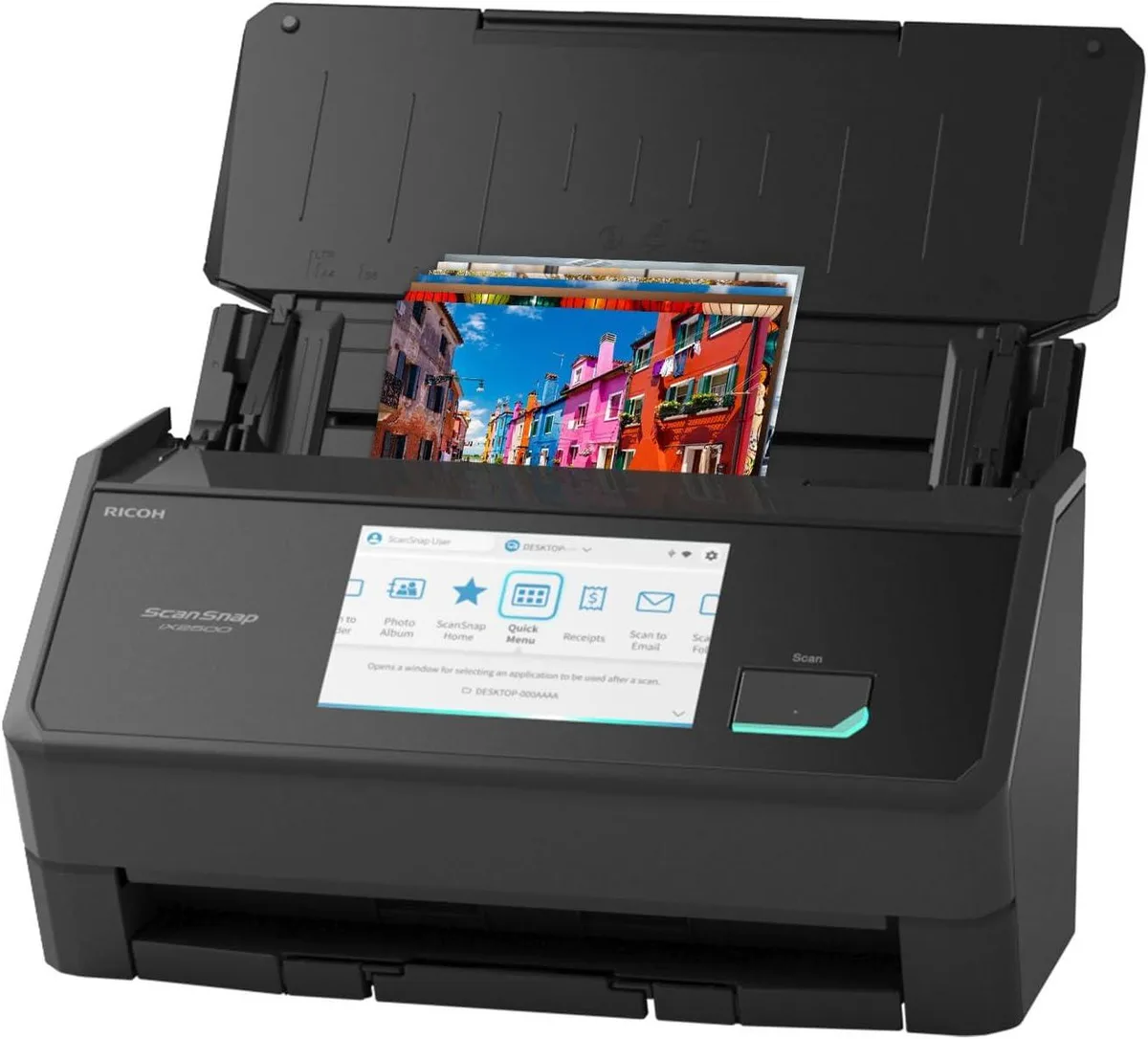 Ricoh Ricoh CG01000-399204 ScanSnap iX2500 Photo Edition document scanner — product photo