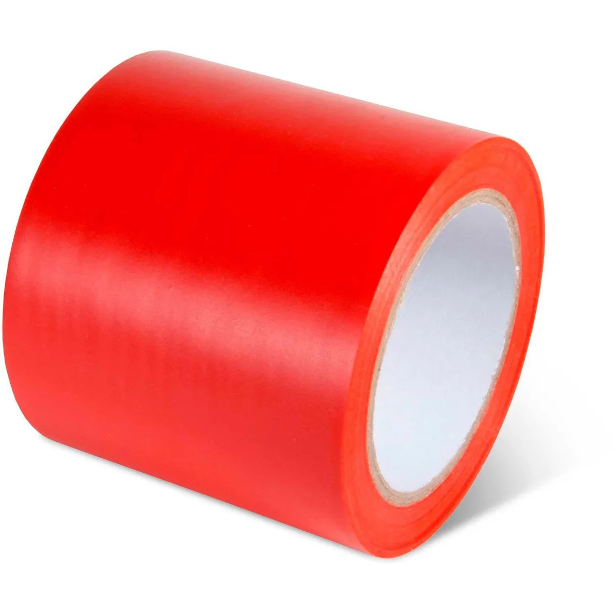 Global Industrial Global Industrial 670653RD Vinyl Red Tape 4 in W x 108 in L 5 Thick — product photo
