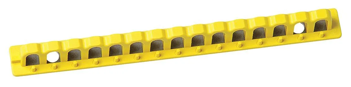 Brady Brady EZ Panel Lock Rails Self-Adhesive Yellow 51260 — product photo
