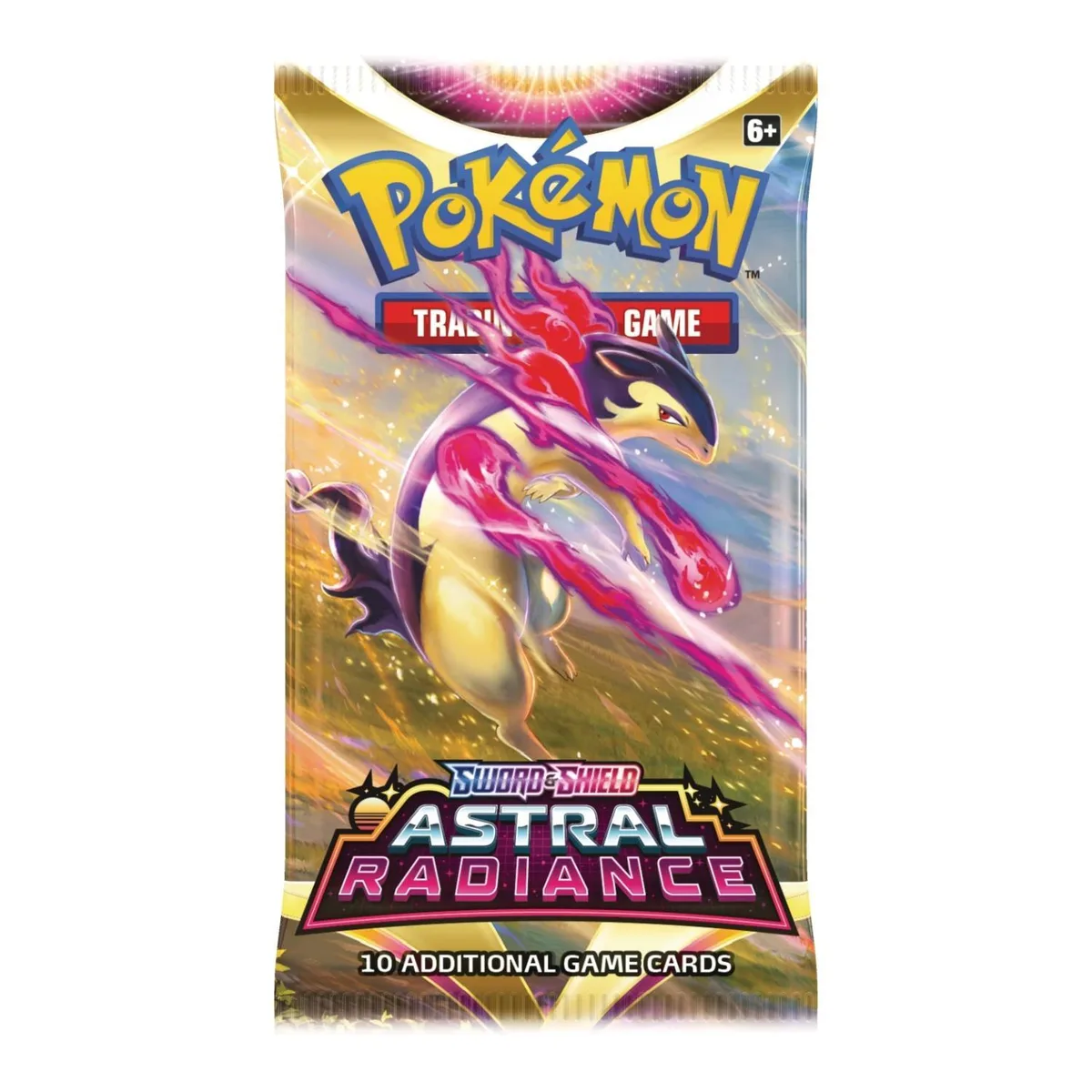 Pokemon Pokemon Astral Radiance Booster Pack Typhlosion Artwork 10 Cards — product photo