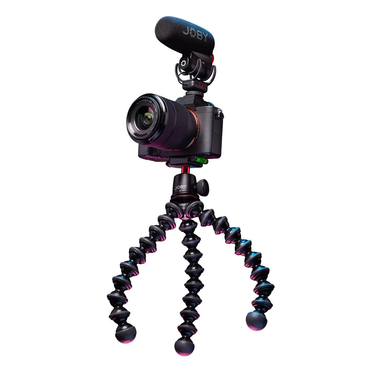 Joby Joby Real Time Vlogger Kit with GorillaPod 3K and Wavo PLUS microphone — product photo