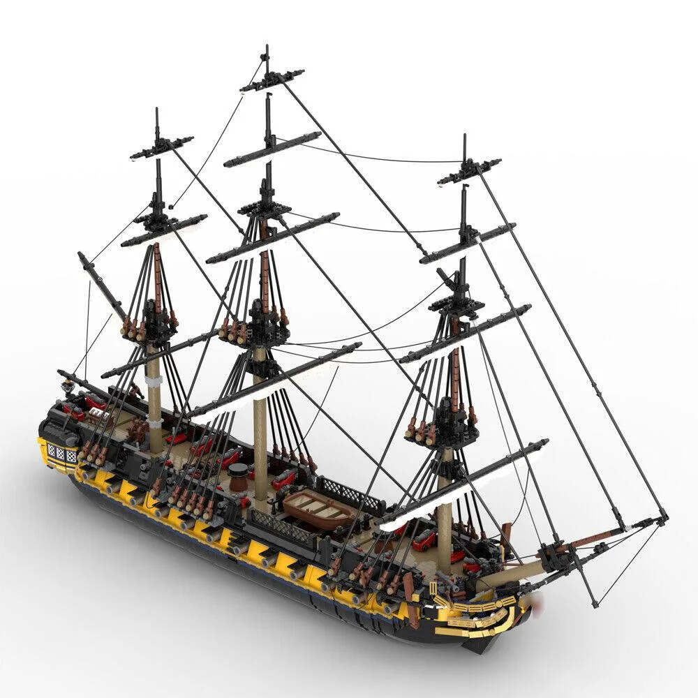 ZITIANYOUBUILD ZITIANYOUBUILD MOC-123262 44-gun Frigate 6029 Parts — product photo