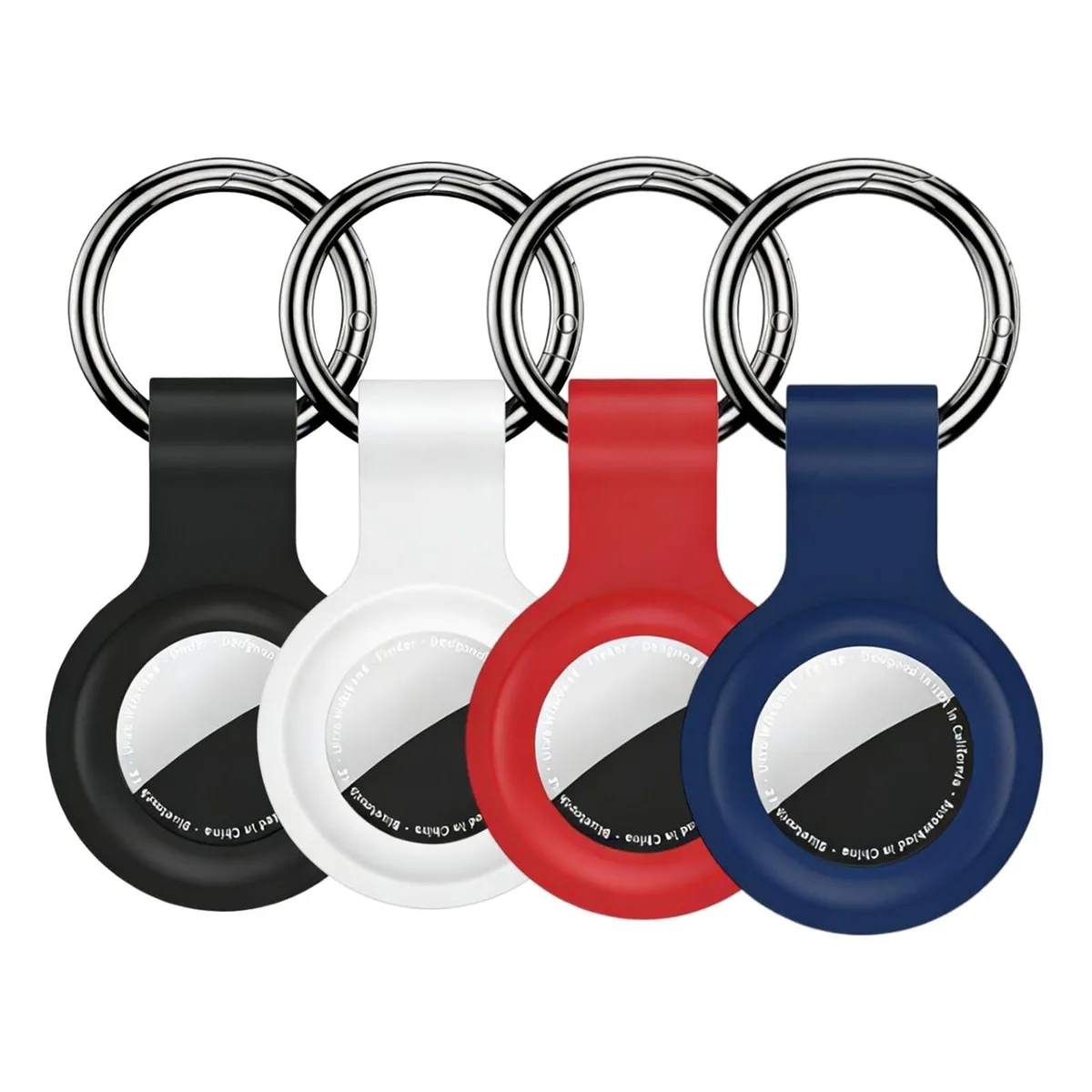 Airtag Holder 4 Pack Black-4Color travel accessory — product photo