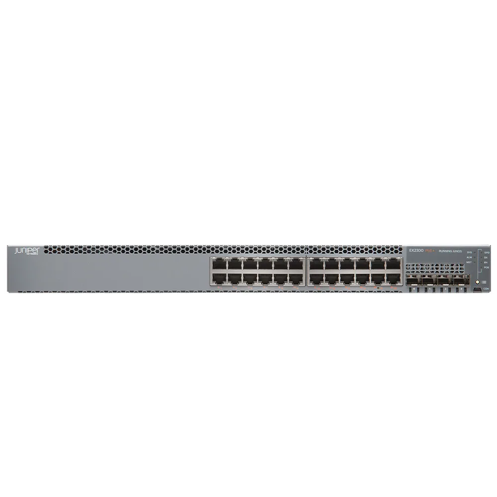 HPE Juniper Networking HPE Juniper Networking EX2300-24P 24-port PoE+ network switch — product photo