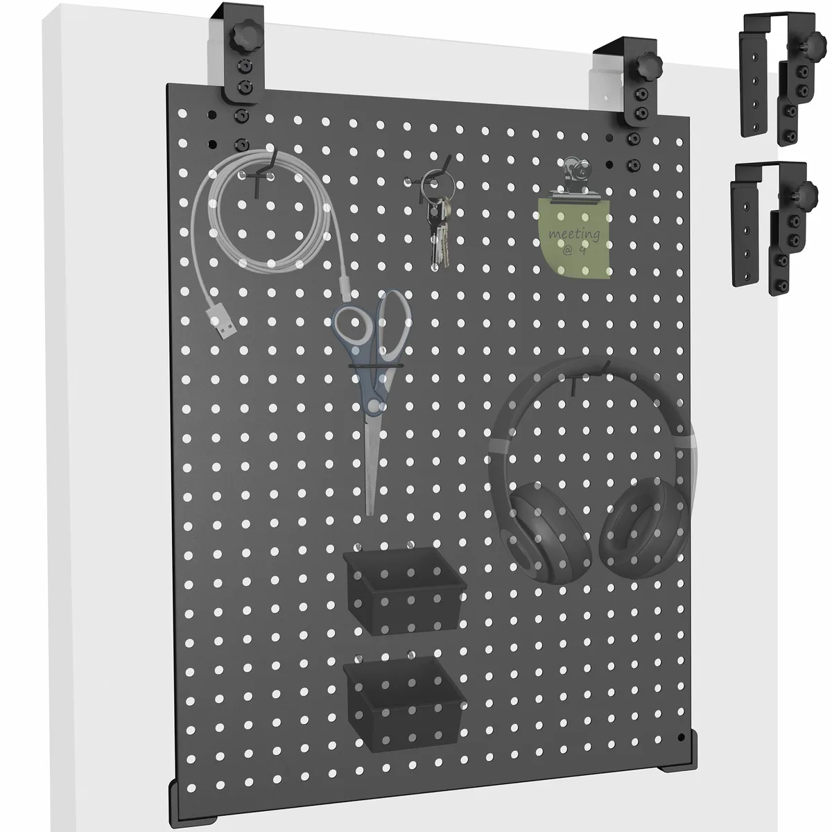 VIVO VIVO Black Hanging Pegboard 20 x 25.1 accessory — product photo