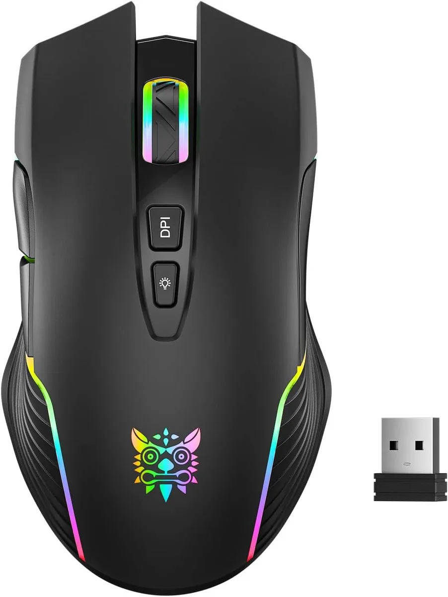IHDAPP IHDAPP CW905 2.4 GHz Wireless Gaming Mouse 3600 DPI 7 Buttons Black — product photo