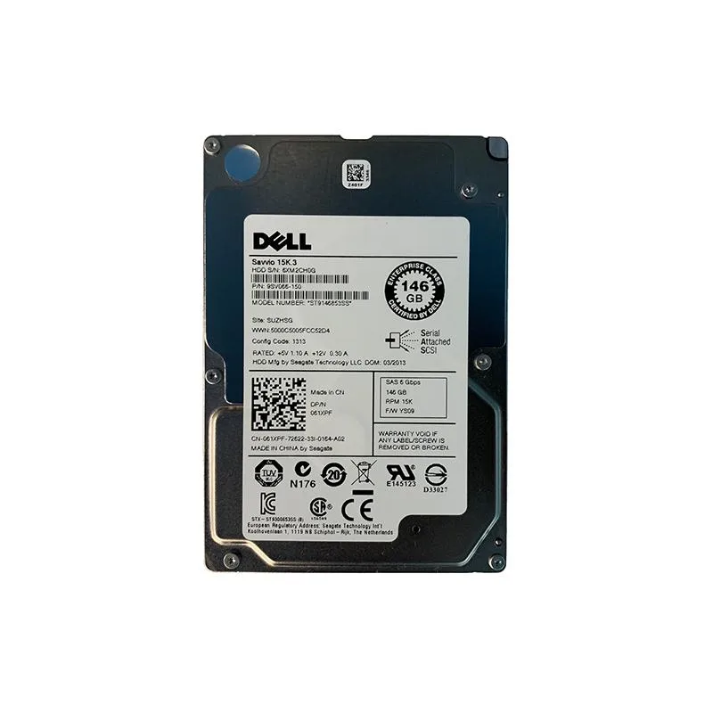 Seagate Seagate Savvio 15K.3 146GB 15000RPM SAS 6Gb/s 64MB Cache 2.5-inch Hard Drive — product photo