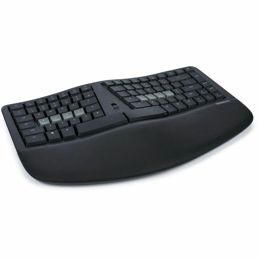 Adesso Adesso KINESIS mWave Wireless Ergonomic Mechanical Keyboard, Programmable, Backlit — product photo
