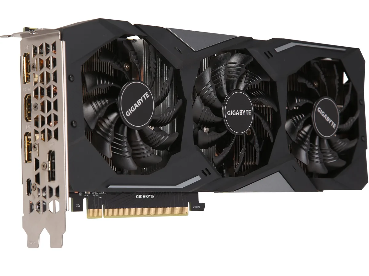GIGABYTE GIGABYTE GeForce RTX 2060 SUPER GAMING OC 8GB graphics card — product photo