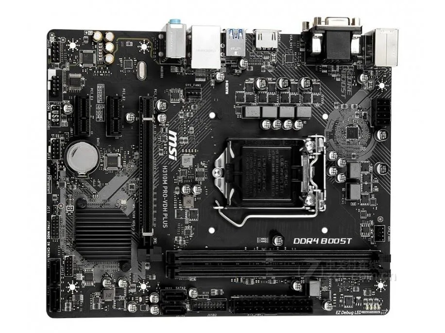 MSI MSI H310M PRO-VDH PLUS Intel Motherboard LGA 1151 DDR4 32GB Micro ATX — product photo