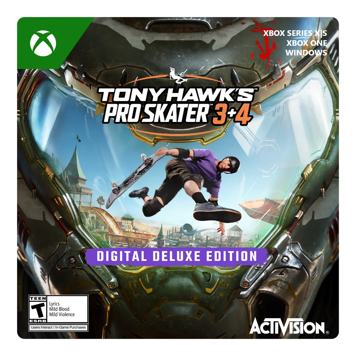 Activision Activision G7Q-00374 Tony Hawk's Pro Skater 3 + 4 Digital Deluxe Edition downloadable game — product photo