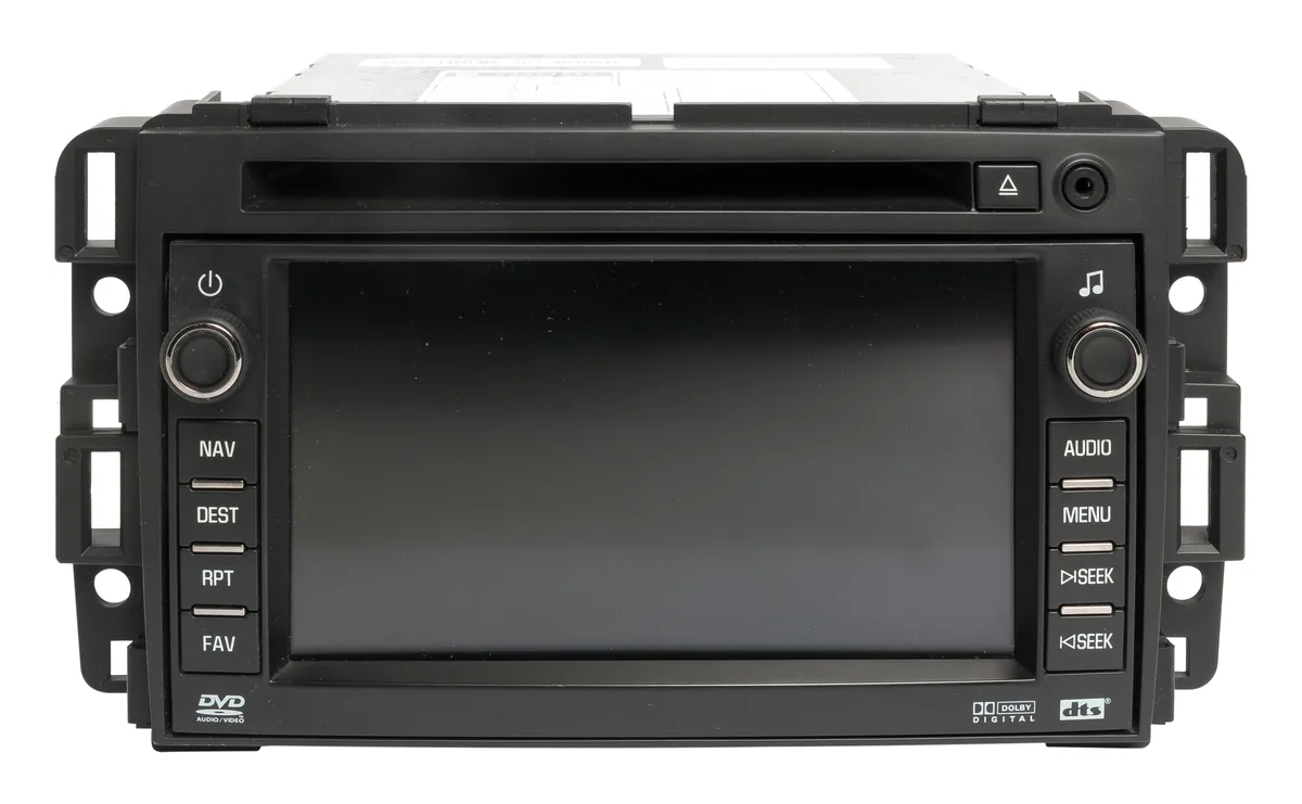 1 Factory Radio 1 Factory Radio 25857364 Navigation Receiver 2008-2009 Chevy GMC — product photo