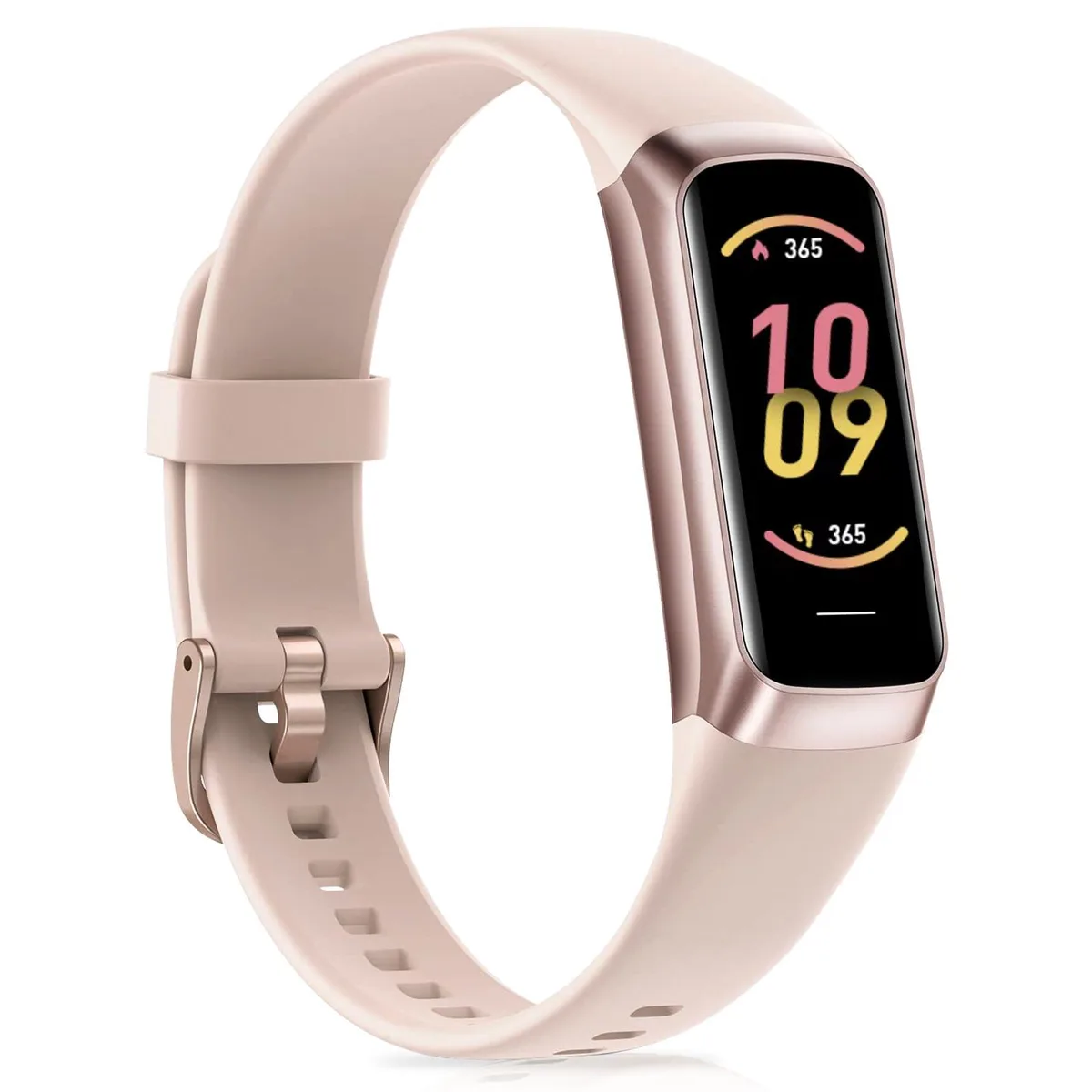 Moremore 2A432-C60 activity tracker, Pink, 1.1 inch AMOLED, 25 sports modes — product photo