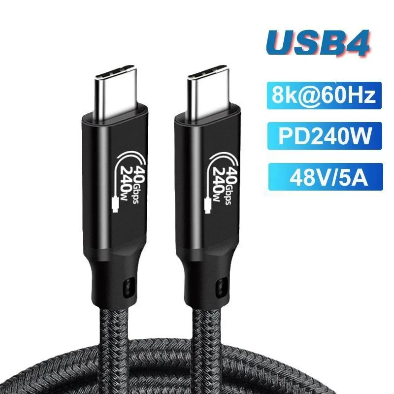 WRIARICH WRIARICH USB4 cable 1.6ft 240W 40Gbps 8K@60Hz — product photo