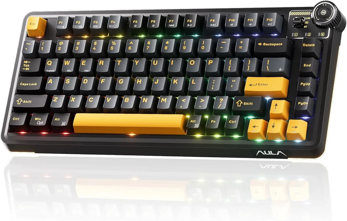 TUKO TUKO AU75 75% Hot-Swappable Mechanical Gaming Keyboard — product photo