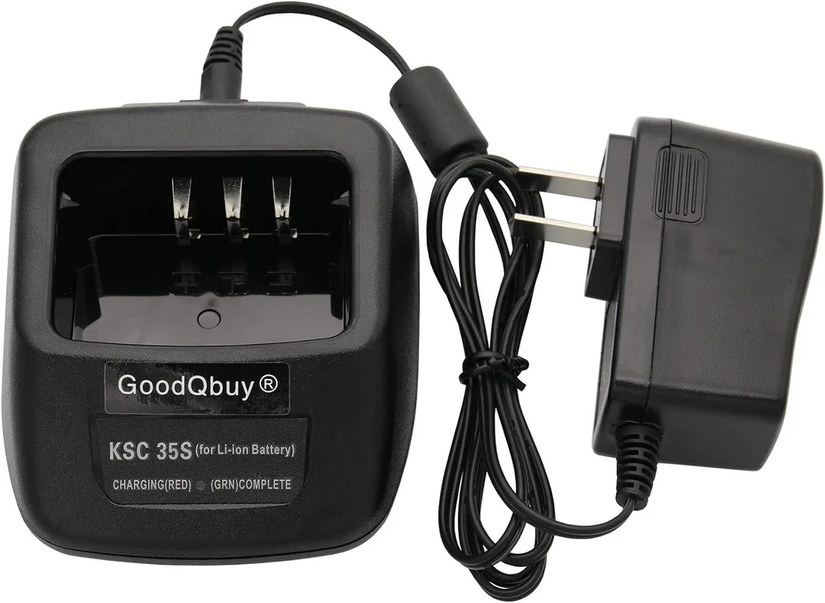 usbroway usbroway KSC-35S rapid charger for Kenwood KNB-45L battery — product photo