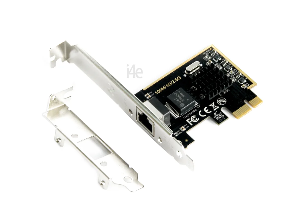 RealTek Realtek RTL8125 2.5Gbps PCIe Network Card with Half-Height Bracket — product photo