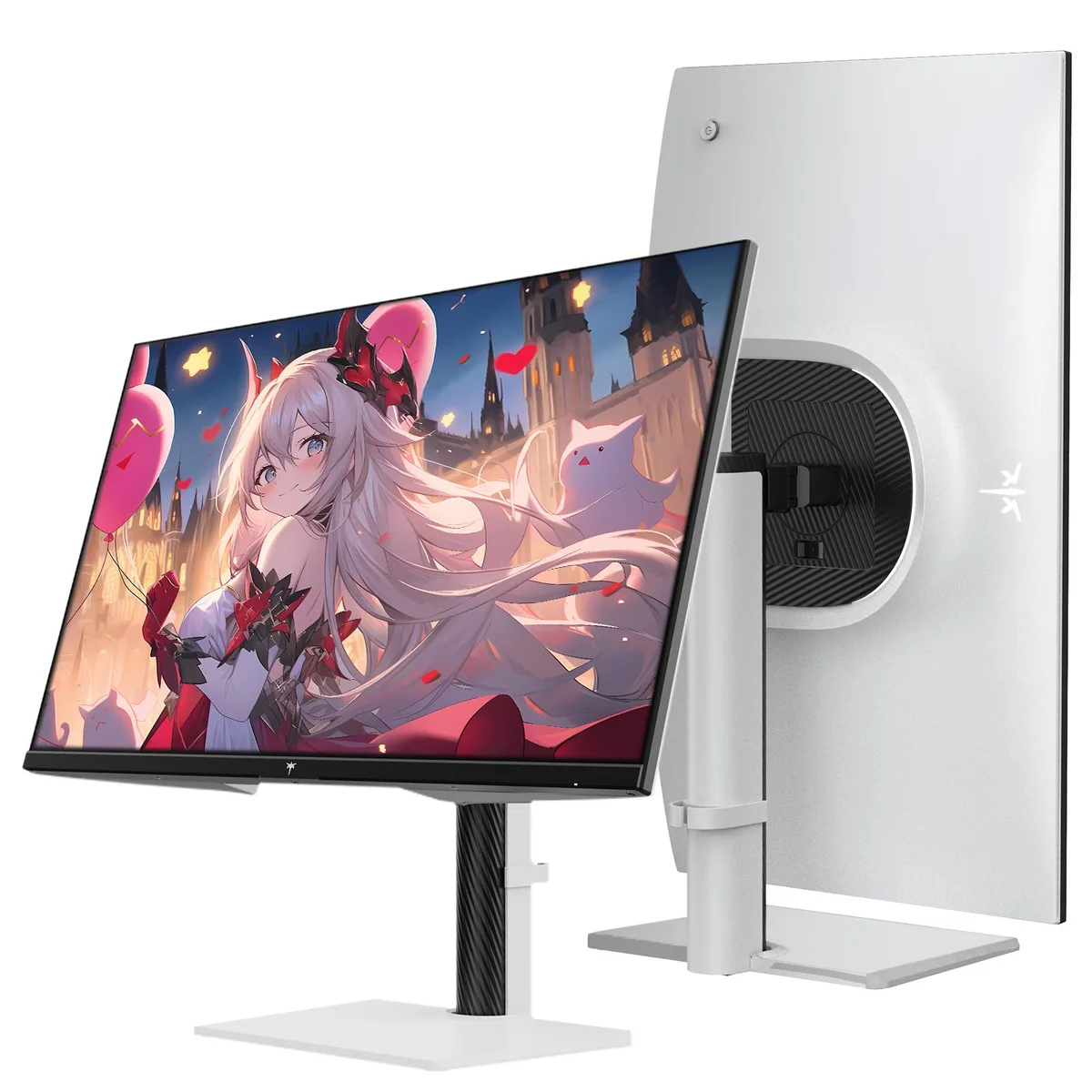 KTC KTC H27E6 27" White Gaming Monitor 300Hz/320Hz QHD Fast IPS — product photo