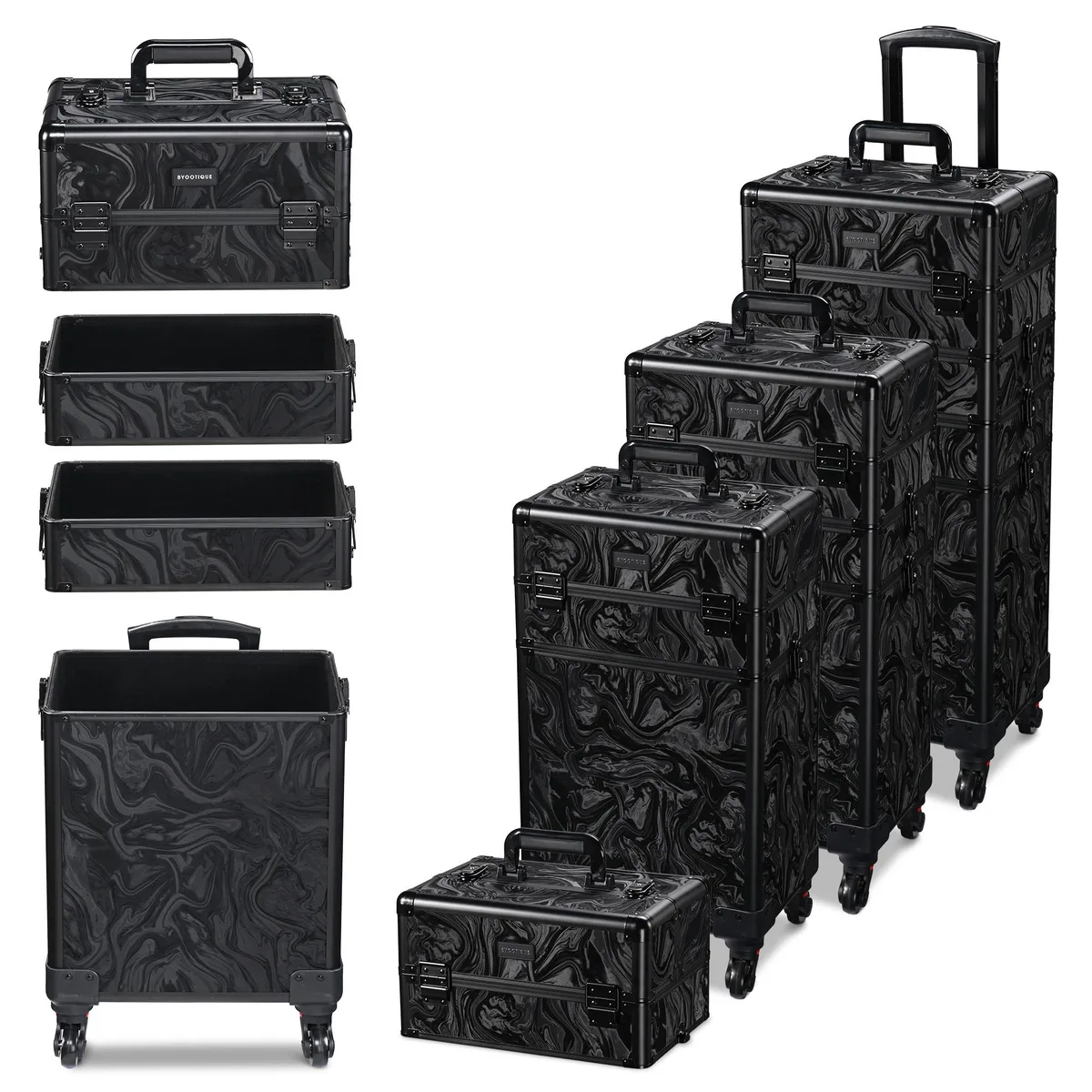 Byootique Byootique 12MKCSET-028LMS-CTB06 3-piece luggage set — product photo