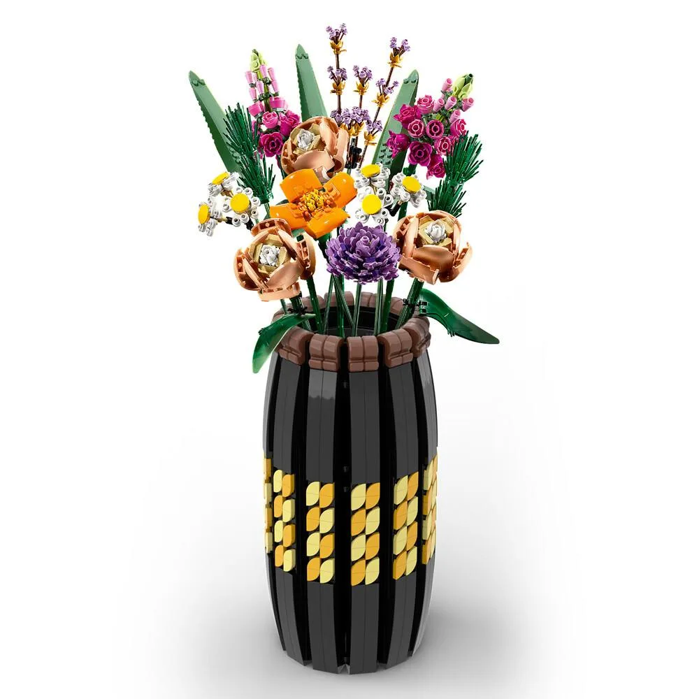 ZITIANYOUBUILD ZITIANYOUBUILD Custom Black Vase 533 Pieces Educational Building Set — product photo
