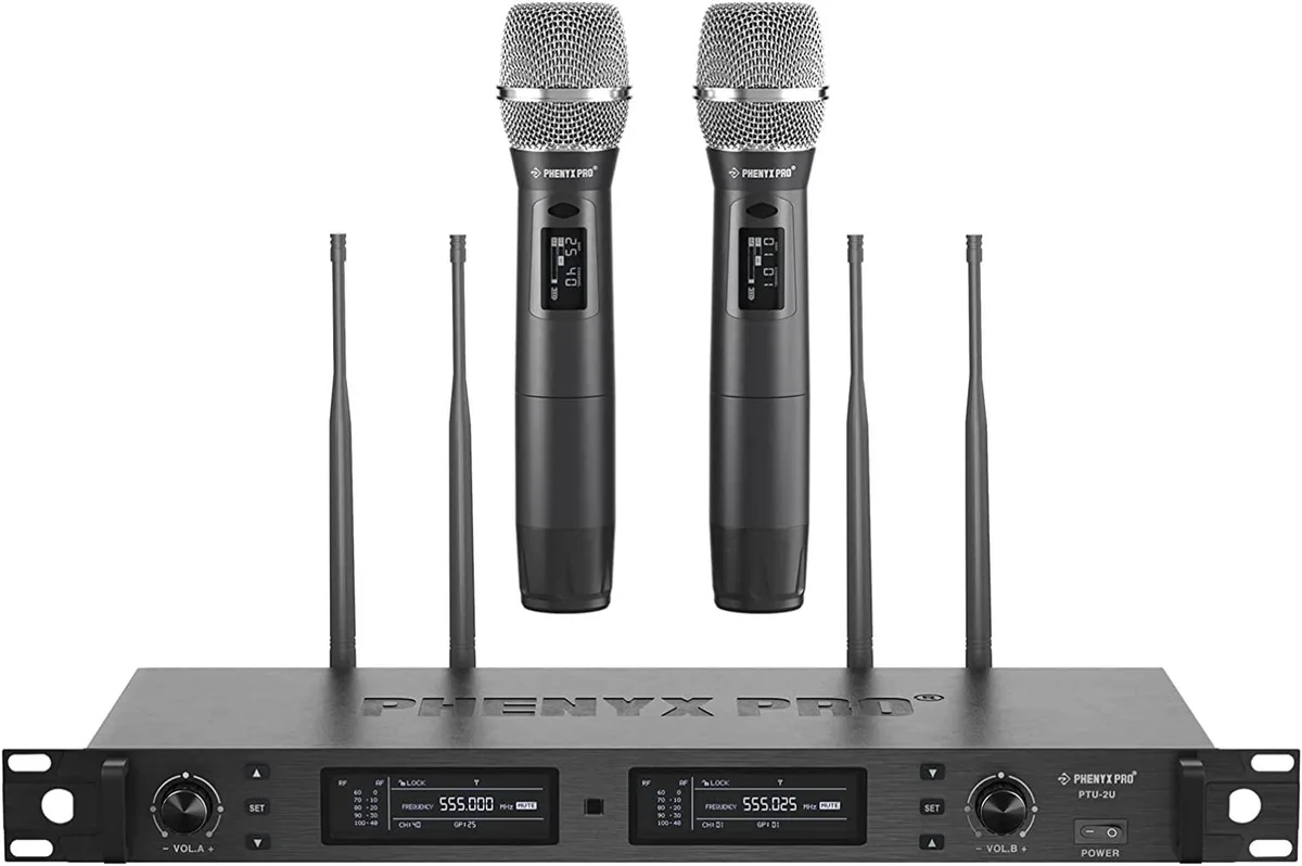 Phenyx Technology, LLC Phenyx Technology PTU-2U live sound wireless system — product photo