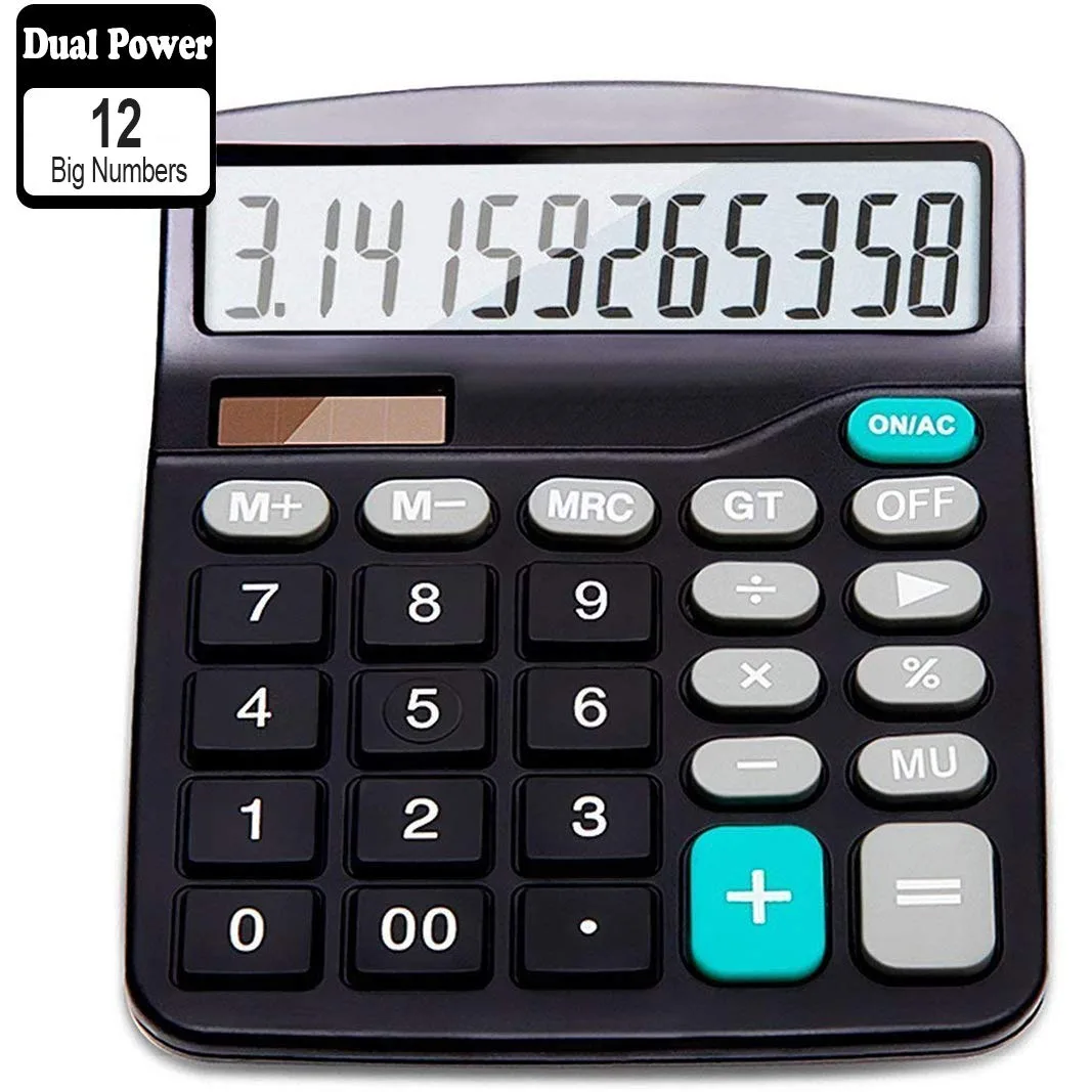 Werleo Werleo 12-Digit Solar & Battery Calculator — product photo