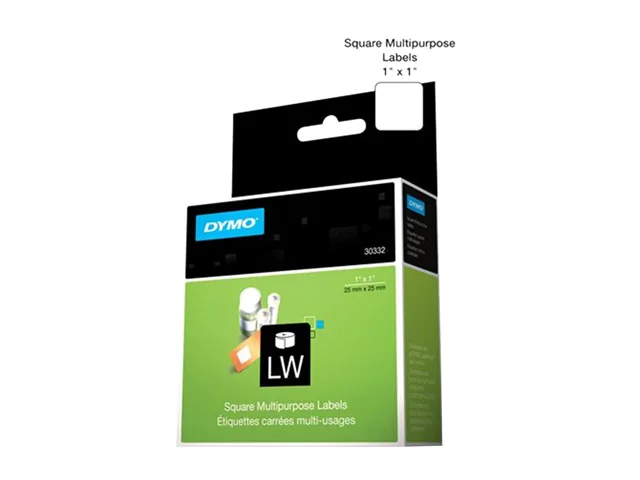 DYMO DYMO 30332 Direct Thermal Labels 1x1in 750 Roll pos accessory — product photo
