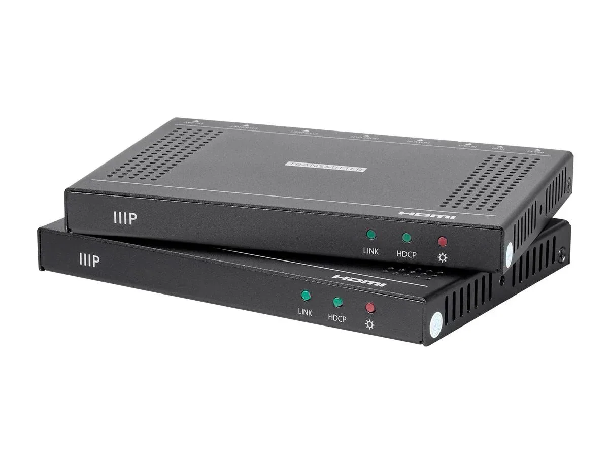 Monoprice Inc. Monoprice 121608 Blackbird 4K Pro HDBaseT Extender Kit 100m PoH RS232 HDCP 2.2 — product photo