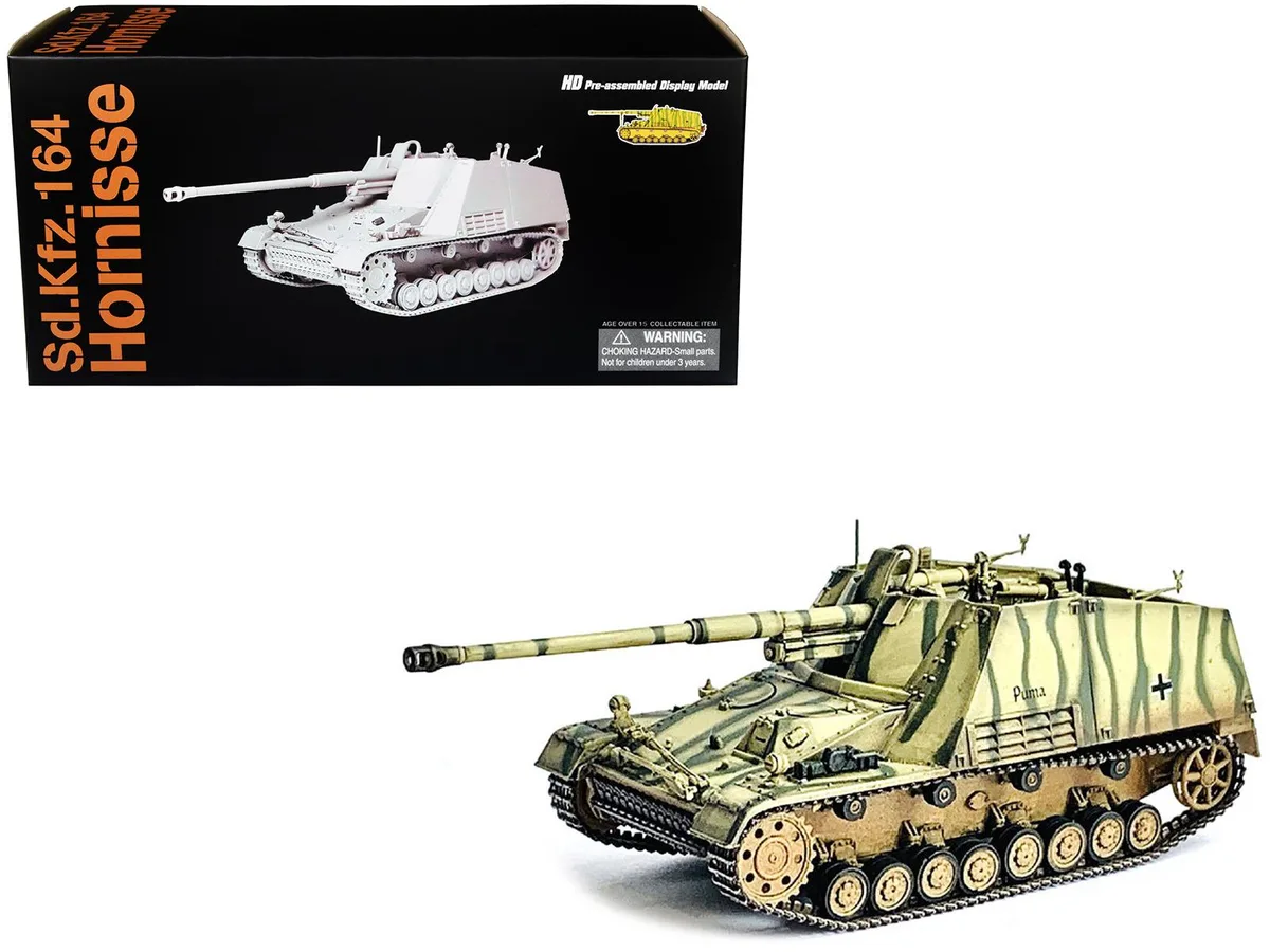 Dragon Models Dragon Models German Sd.Kfz.164 Hornisse "Puma" 1/72 Hobby Collectible — product photo