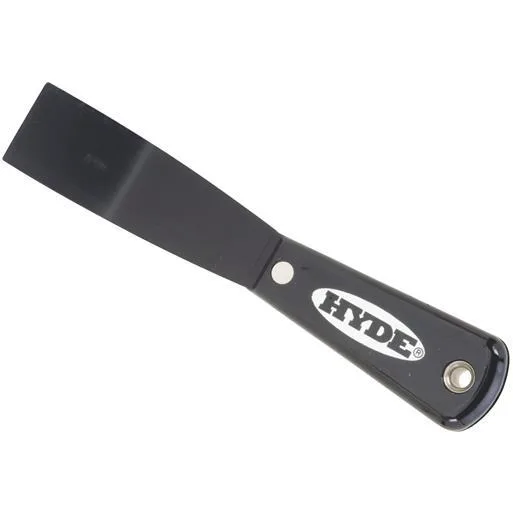 Hyde 2070 bent putty knife carbon steel blade nylon tapered handle