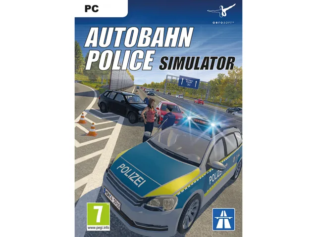 Aerosoft GmbH Aerosoft GmbH 40811 Autobahn Police Simulator downloadable game — product photo