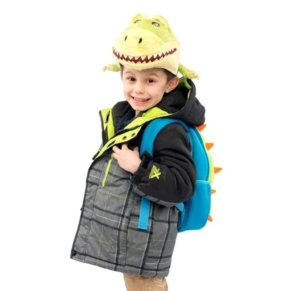 Hog Wild Toys Hog Wild Toys HW12062 T-Rex Head Lites Stuffed Nightlight Green — product photo