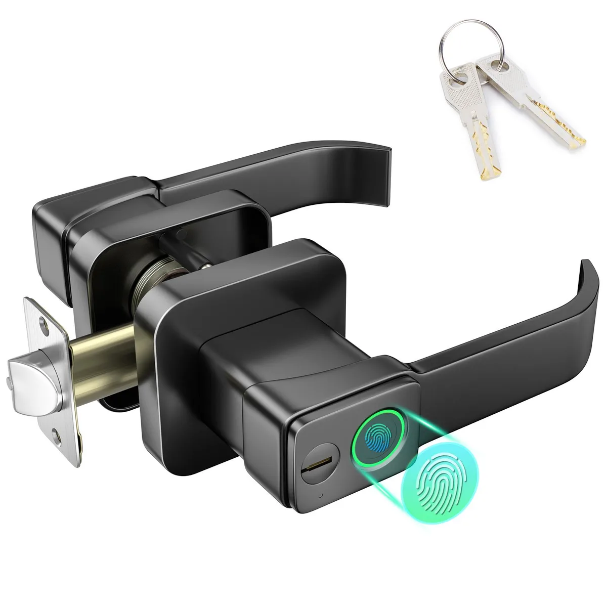 FITNATE FITNATE HS0398K Biometric Door Lock 32-48mm — product photo