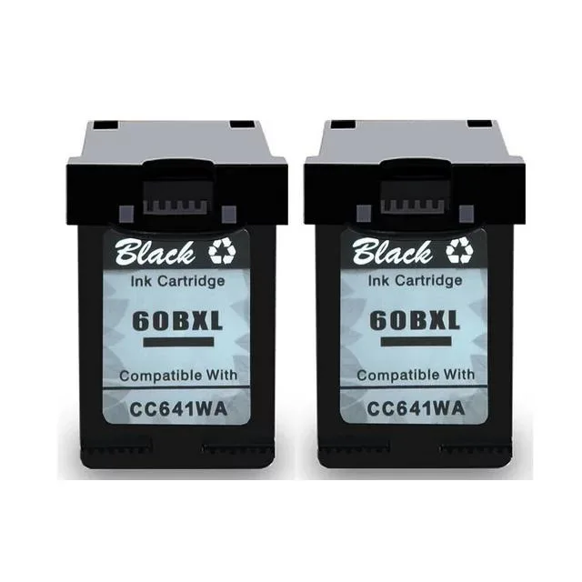 Ninestar Technology Ninestar Technology CC641WA 60XL toner cartridge 2 pack black high yield — product photo