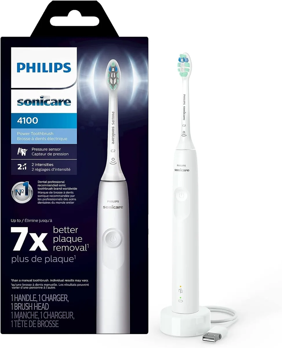 Sonicare Sonicare HX3681/23 4100 oral care electric toothbrush white — product photo