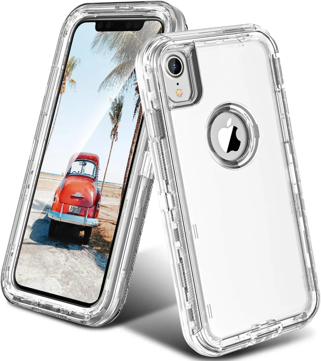 Transcend Transcend Heavy Duty Shockproof Anti-Fall Clear Case for iPhone XR — product photo