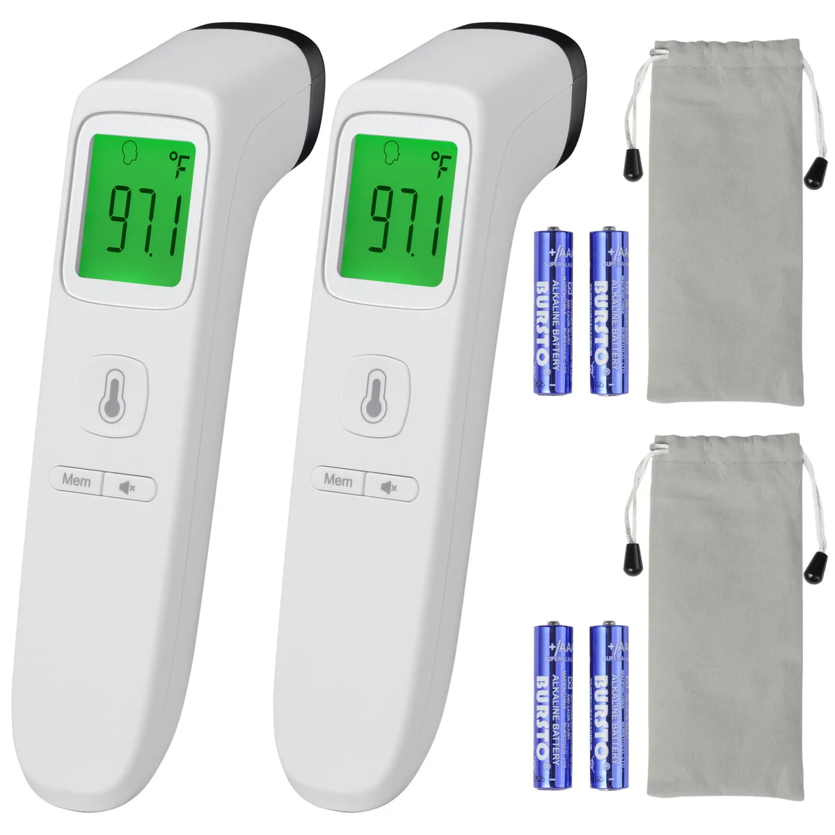Yescom USA, Inc. Yescom USA, Inc. 38TMT001-IR202X2 Thermometer 2 Pack — product photo