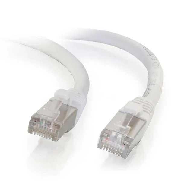 Cables To Go Cables To Go 00926 Cat6 Shielded Ethernet Cable White 15 ft 4.57 m — product photo